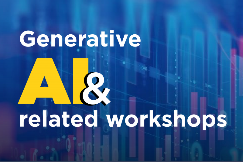 Logo for AI workshop decorative